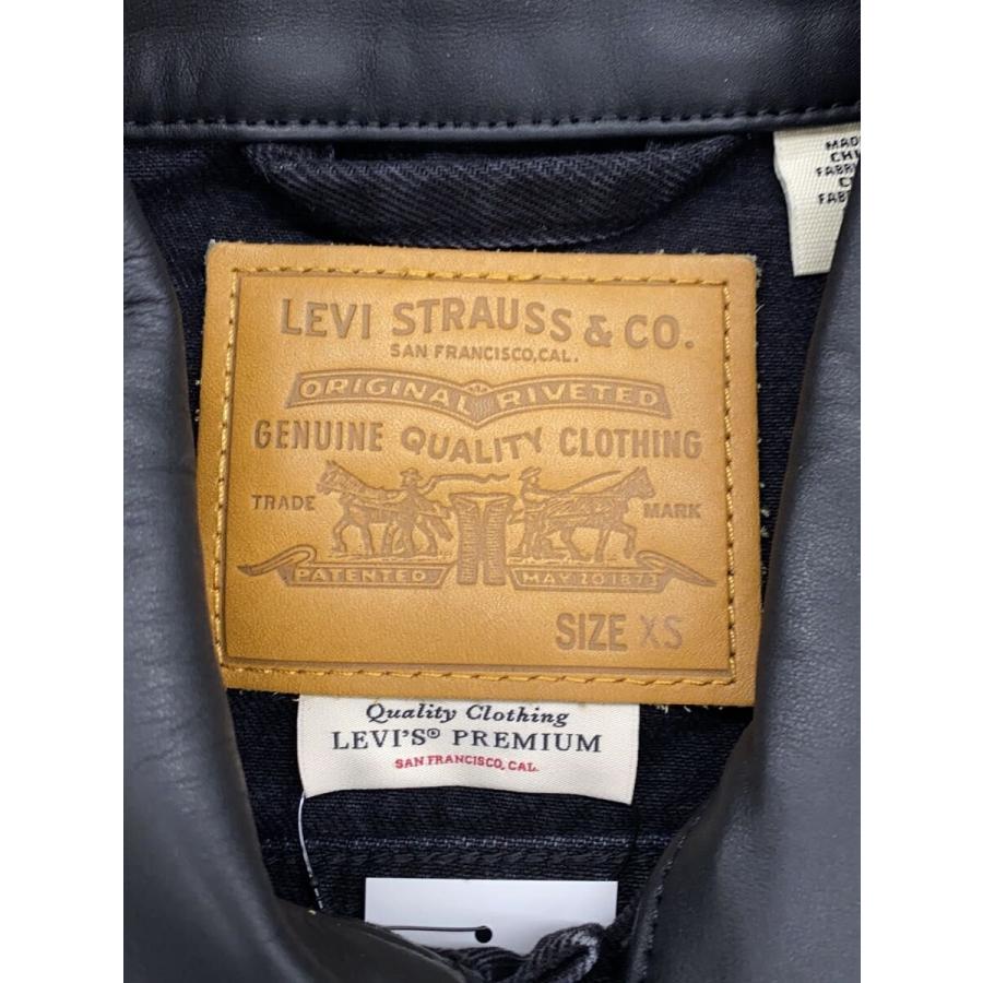 Levi's◇EDIFICE別注 2nd Type/Gジャン/XS/デニム/BLK/PC9-007X7-0000