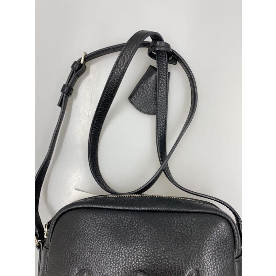 agnes b.　ショルダーバック agnes b.◇ショルダーバッグ/牛革/BLK : セカンドストリートYahoo!店