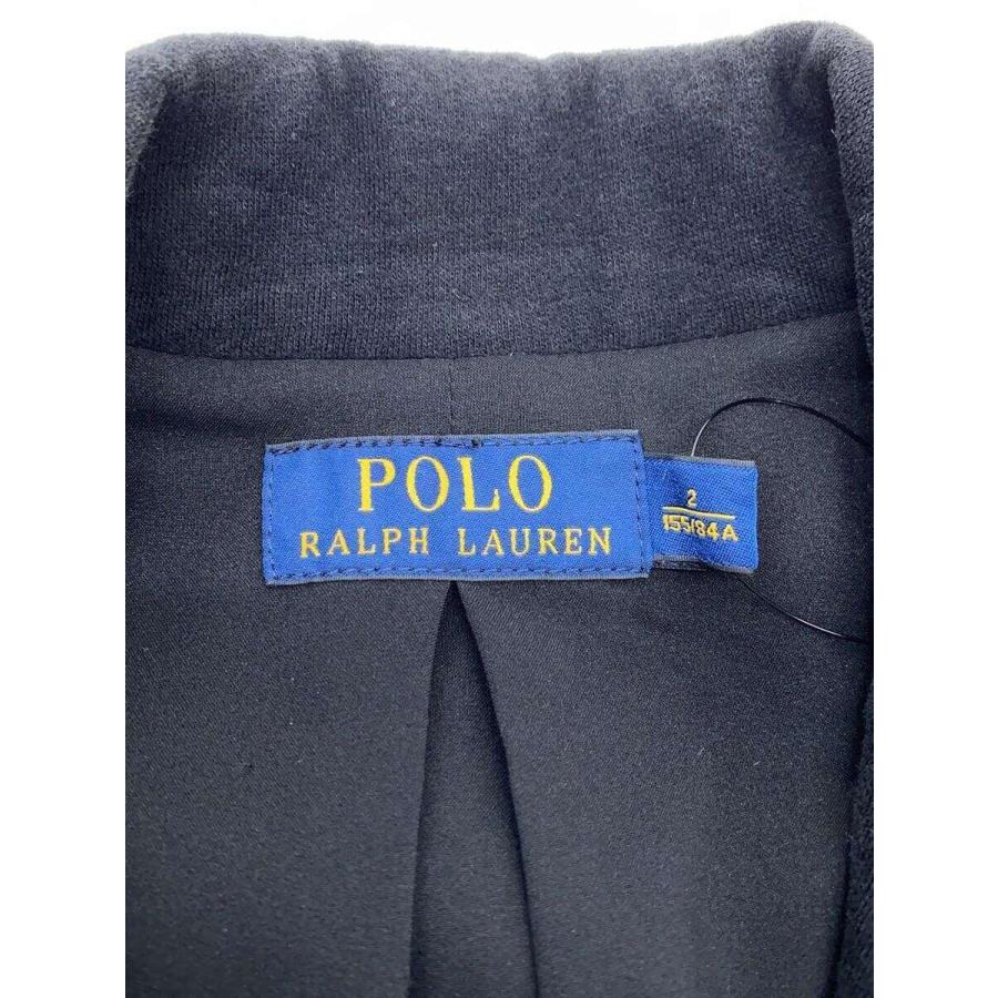 POLO RALPH LAUREN◆パイピングジャケット/テーラードジャケット/2/コットン/BLK｜ssol-shopping｜03