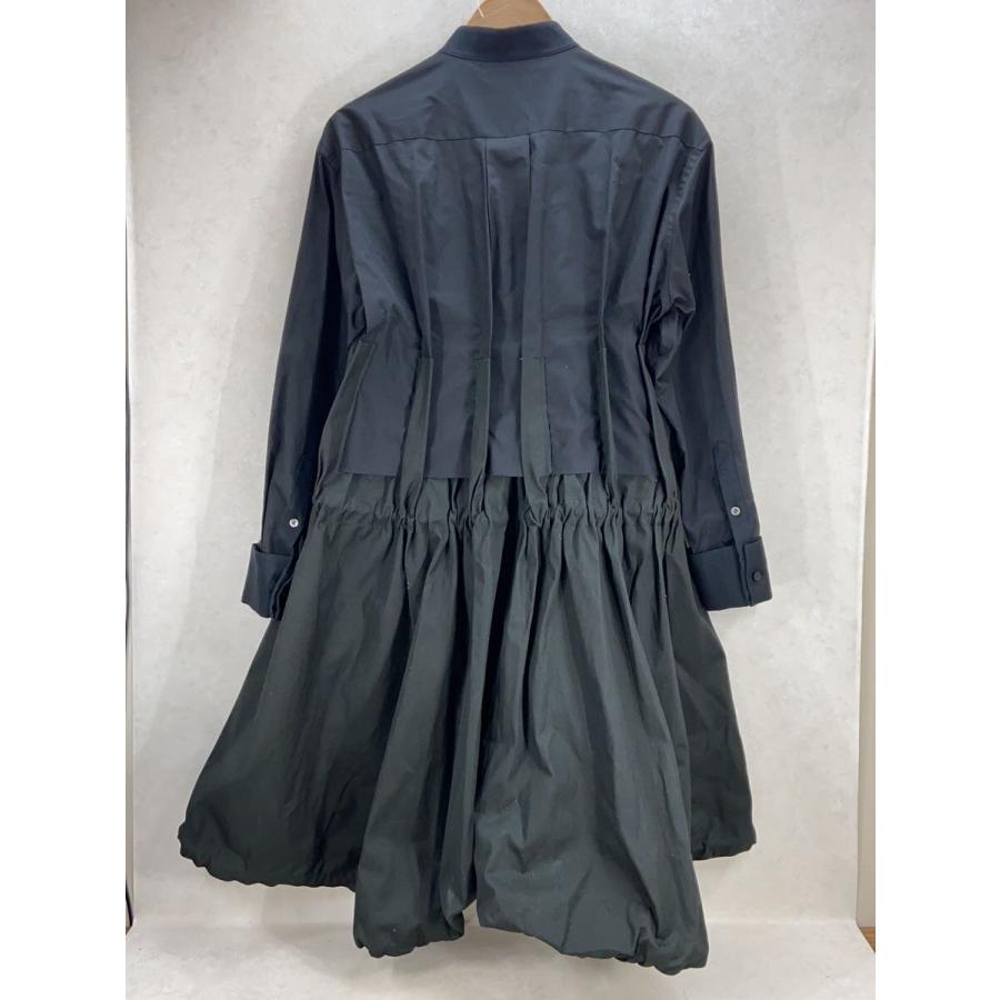sacai◇ボリュームワンピース/シャツワンピース/2/ポリエステル