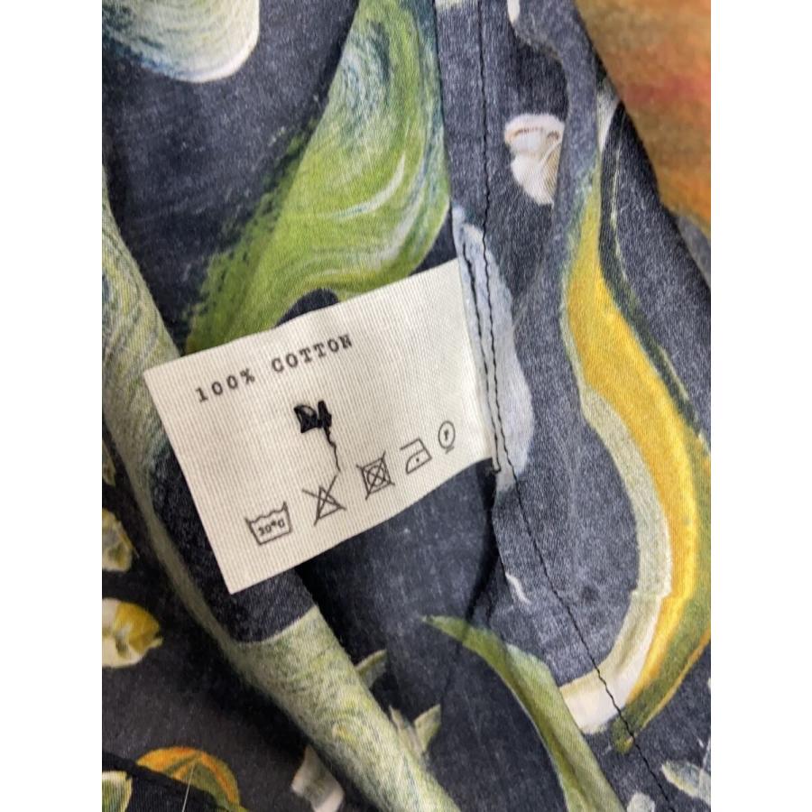 toogood◇THE LANDSCAPER SHIRT/半袖シャツ/6/コットン/BLK/総柄 toogood◇THE LANDSCAPER SHIRT/半袖シャツ/6/コットン/BLK/総柄
