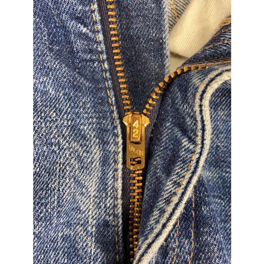 Levi's◇505/BIGE後期/赤耳付き/ボタン裏5/42TALON/平行ステッチ