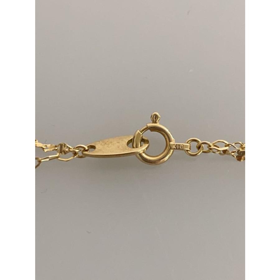 ete◇チェーンブレスレット/2連ブレスレット/--/GLD/レディース