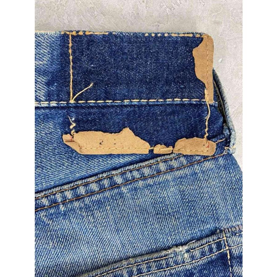 Levi's◇502/BIGE初期/vステッチ/42talon/イエローステッチ混/ボタン裏