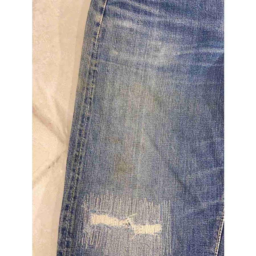 Levi's◇502/BIGE初期/vステッチ/42talon/イエローステッチ混/ボタン裏