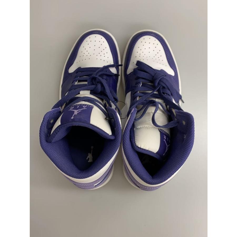 NIKE◇AIR JORDAN 1 MID SKY_エア ジョーダン ミッド SKY/25cm/PUP