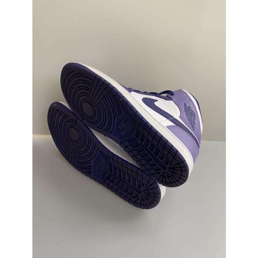 NIKE◇AIR JORDAN 1 MID SKY_エア ジョーダン ミッド SKY/25cm/PUP