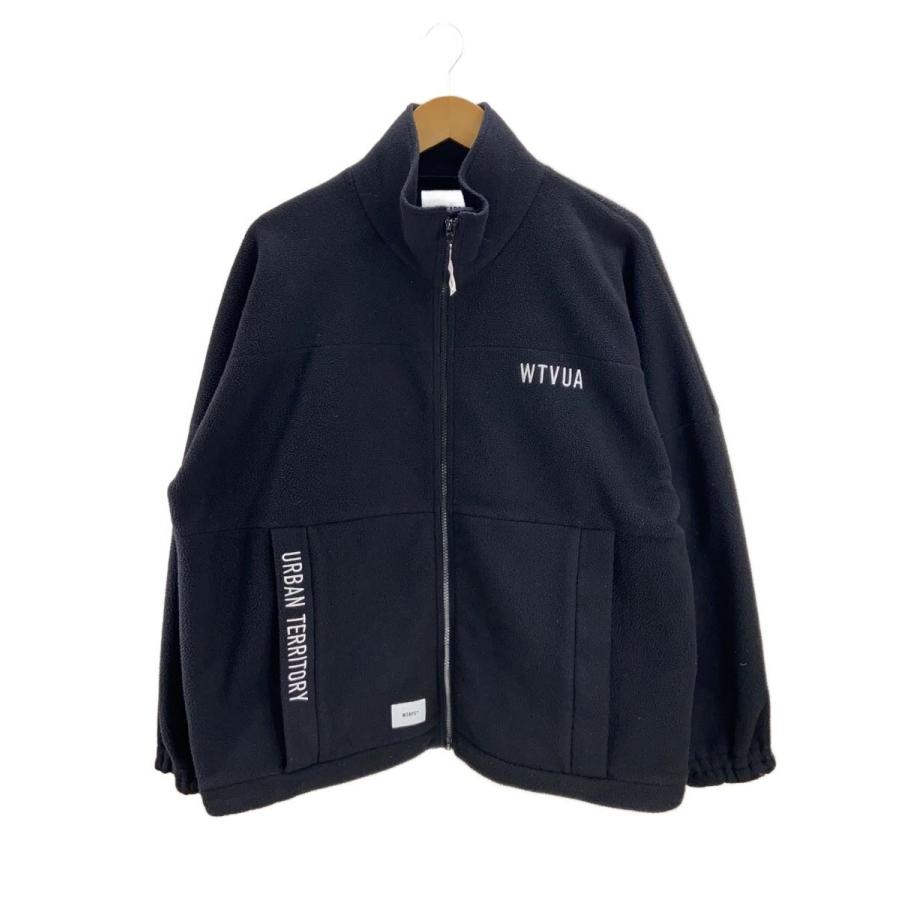 WTAPS◇FORESTER CARDIGAN FLEECE/フリースジャケット/1/BLK/202ATDT