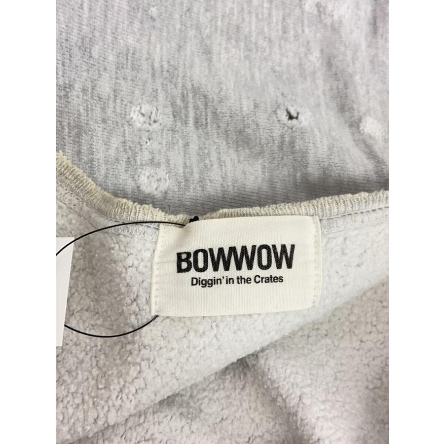 BOWWOW◇ダメージ加工/スウェット/M/コットン/GRY/BW1702 : セカンド 