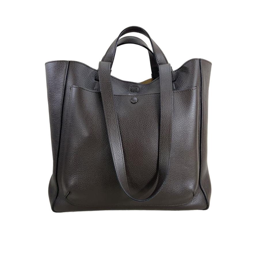 Daniel&Bob◇TROVATORE/トートバッグ/レザー/BRW/無地 : セカンド