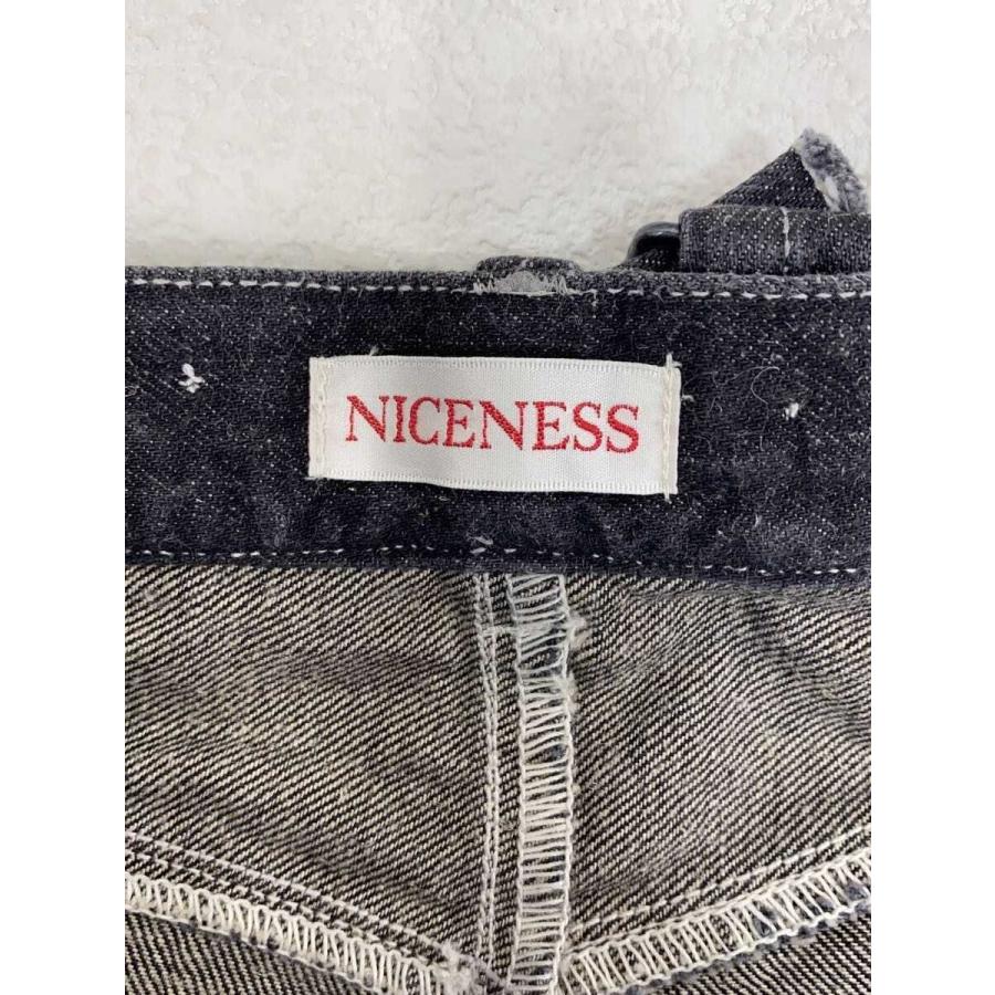 NICENESS◆25SS/H.DIGGLE/ボトム/M/デニム/BLK/nn-1703t15//_3