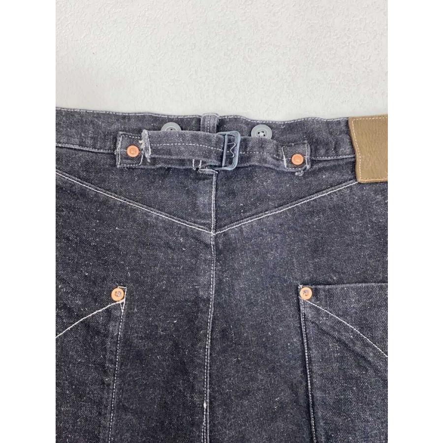 NICENESS◆25SS/H.DIGGLE/ボトム/M/デニム/BLK/nn-1703t15//_4