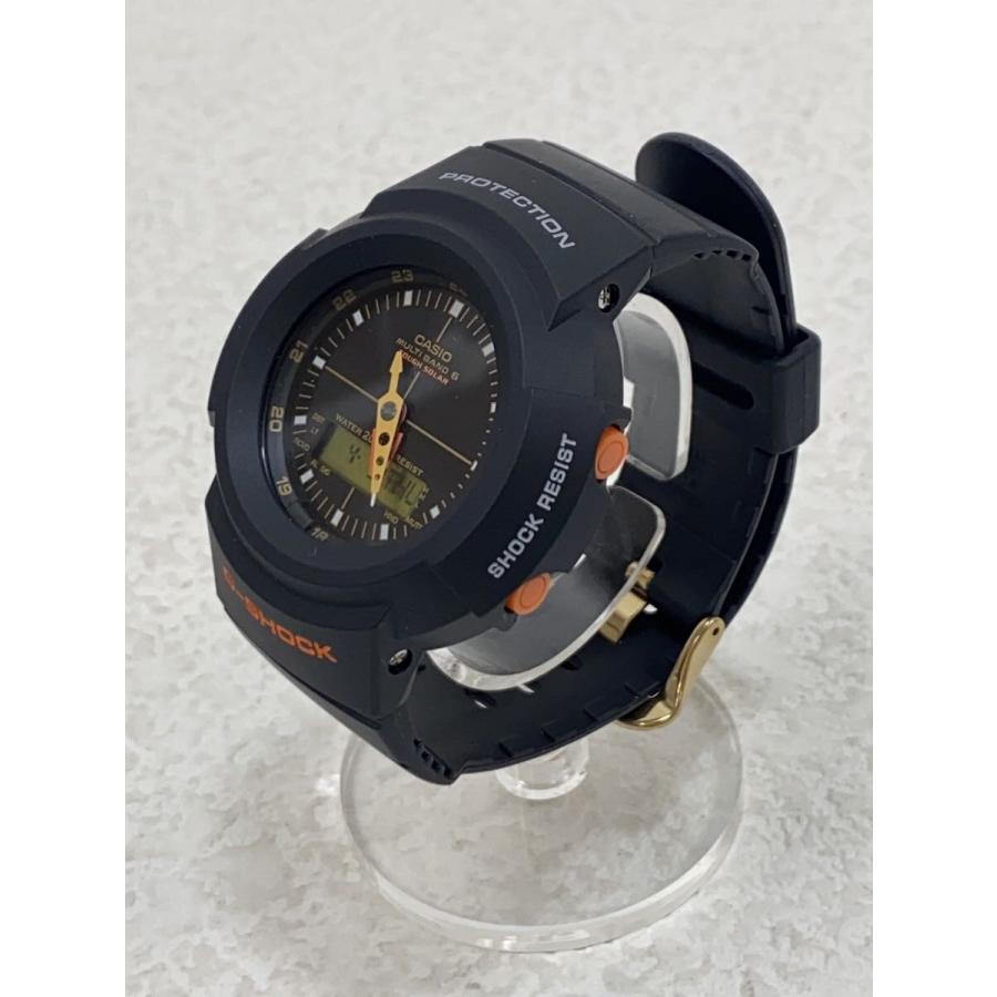 CASIO◇UNITED ARROWS別注/G-SHOCK/ソーラー腕時計/ラバー/BLK/AWG