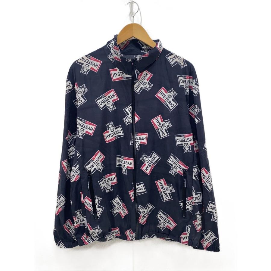 HYSTERIC GLAMOUR◇デビルガール/ナイロンジャケット/XL/ナイロン/BLK