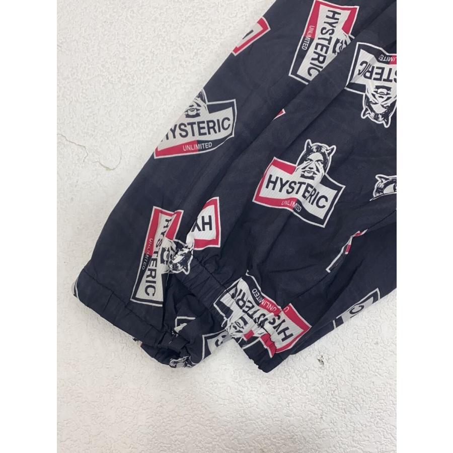 HYSTERIC GLAMOUR 総柄ナイロンジャケット HYSTERIC GLAMOUR◇デビルガール/ナイロンジャケット/XL/ナイロン/BLK