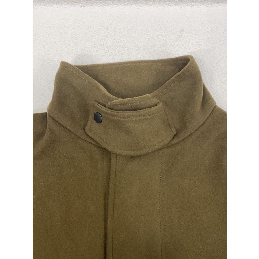 COMOLI◇16aw/フェルトンジップジャケット/コート/3/ウール/KHK/無地 
