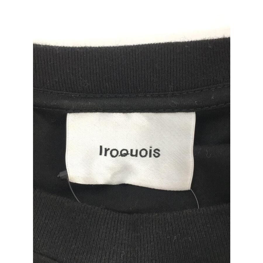 iroquois◆Tシャツ/FREE/コットン/BLK/イロコイ/半袖/クルーネック/ブラック｜ssol-shopping｜03