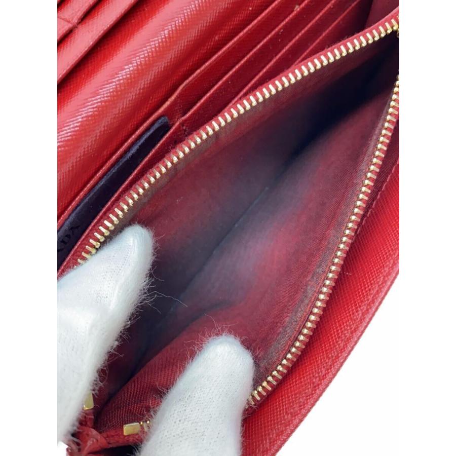 PRADA◆長サイフ/牛革/RED/レディース｜ssol-shopping｜05