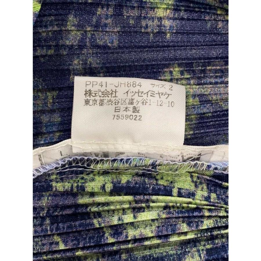 PLEATS PLEASE ワンピース　ノースリーブ　柄 プリーツプリーズPLEATS PLEASE ベジタブルドールプリント