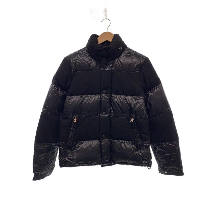 MONCLER◇BEAMS別注/ダウンジャケット/O/ナイロン/BLK/無地 : セカンド 