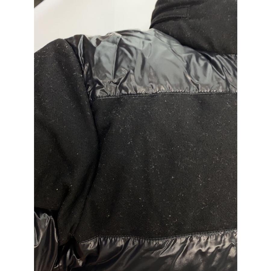 MONCLER◇BEAMS別注/ダウンジャケット/O/ナイロン/BLK/無地 : セカンド
