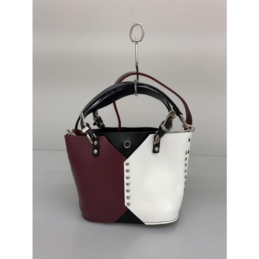 TOGA◇Leather tote bag mini/レザー/BRD/TZ241-AG969/傷有 : セカンド 