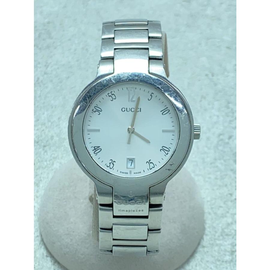 GUCCI◇クォーツ腕時計/アナログ/ステンレス/SLV/SLV/8900M : セカンド
