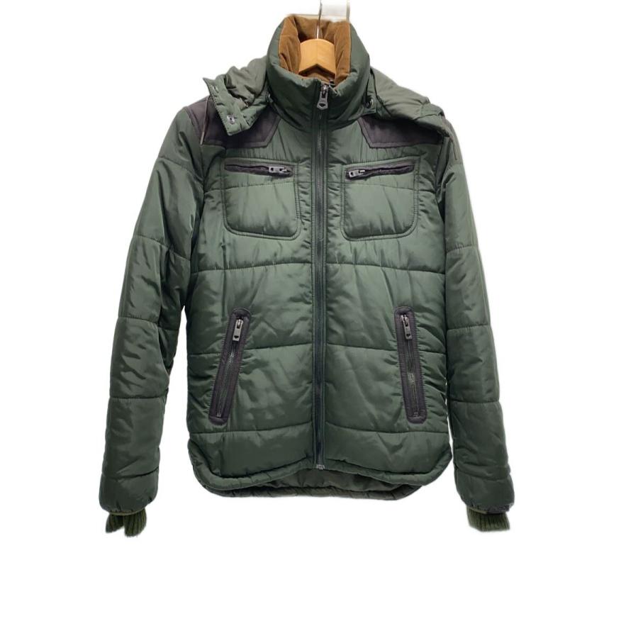 DIESEL ダウンジャケット DIESEL◇ダウンジャケット/S/ポリエステル/KHK : セカンドストリート