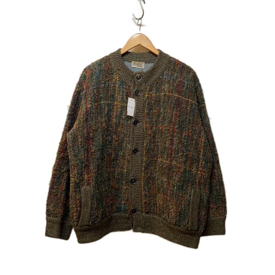 MISSONI SPORT ミッソーニ　ウールジャケット　メンズL イタリア製 MISSONI◇ジャケット/XL/KHK/チェック/90s/イタリア製/キルティング