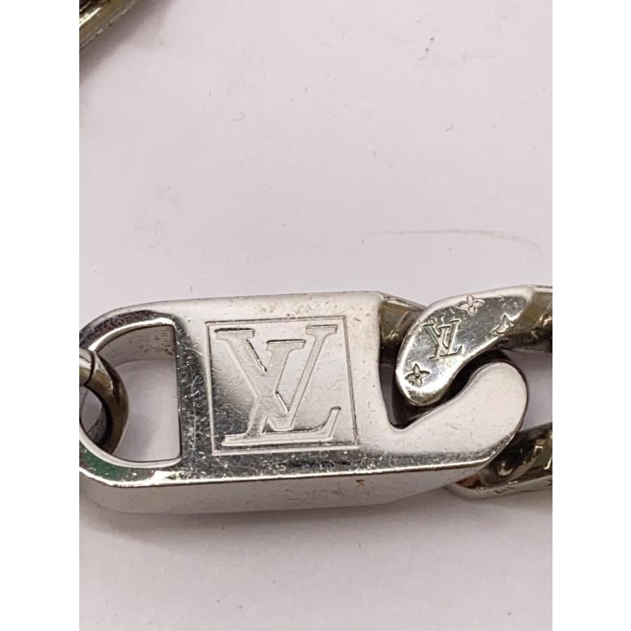 LOUIS VUITTON◆19FW/コリエ・ミックスチェーンリンクスパッチーズ/--/SLV/トップ無/メンズ/MP2461_3