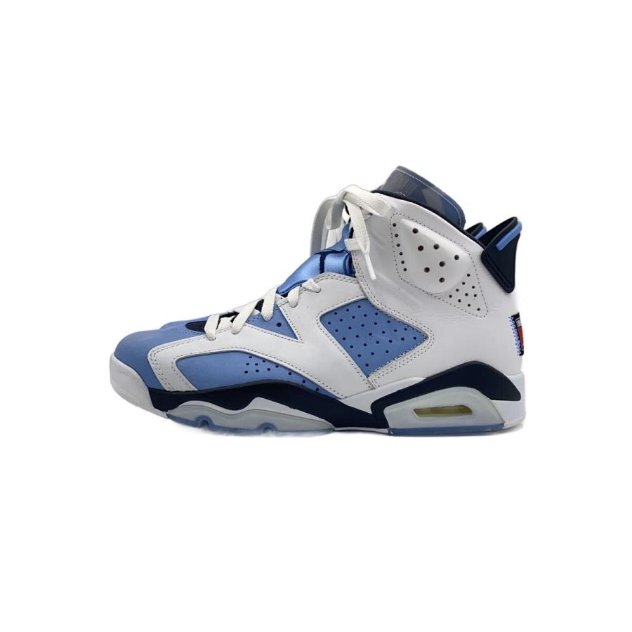 NIKE◇AIR JORDAN 6 RETRO_エアジョーダン レトロ/27cm/BLU/CT8529-410 