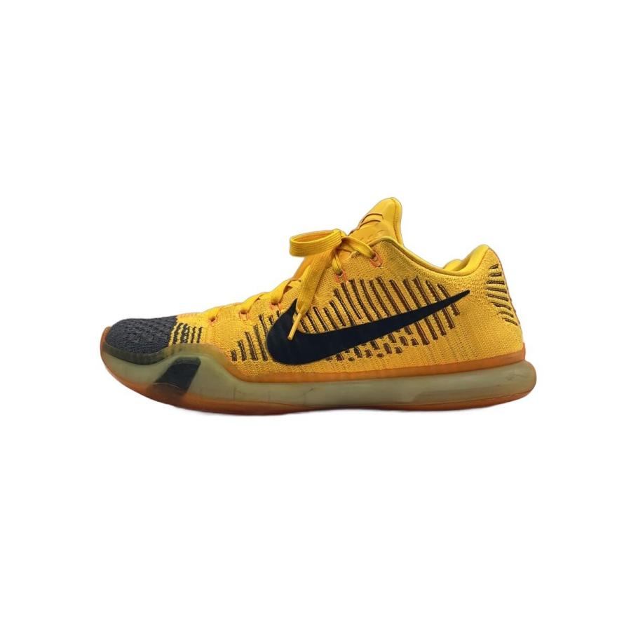 ナイキ コービー10 NIKE kobe10 NIKE◇KOBE 10 ELITE LOW/コービー10/ローカットスニーカー/28cm/YLW