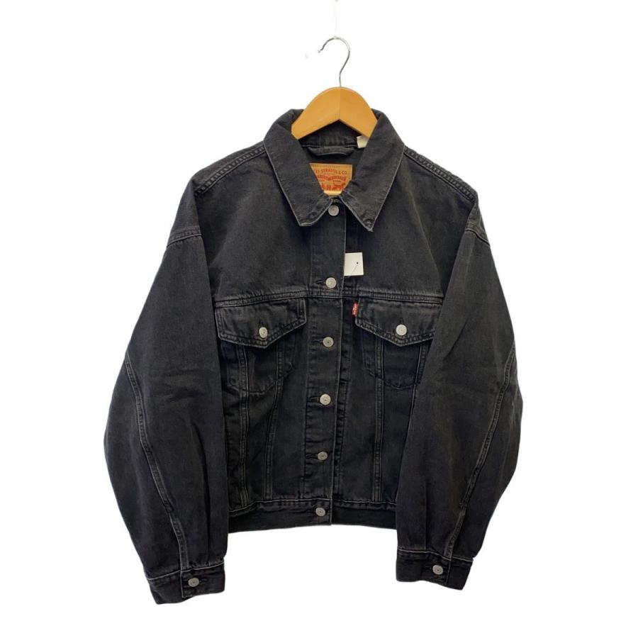 Levi's◇90s TRUCKER JACKET/Gジャン/M/コットン/BLK/PC9-A1743-0044