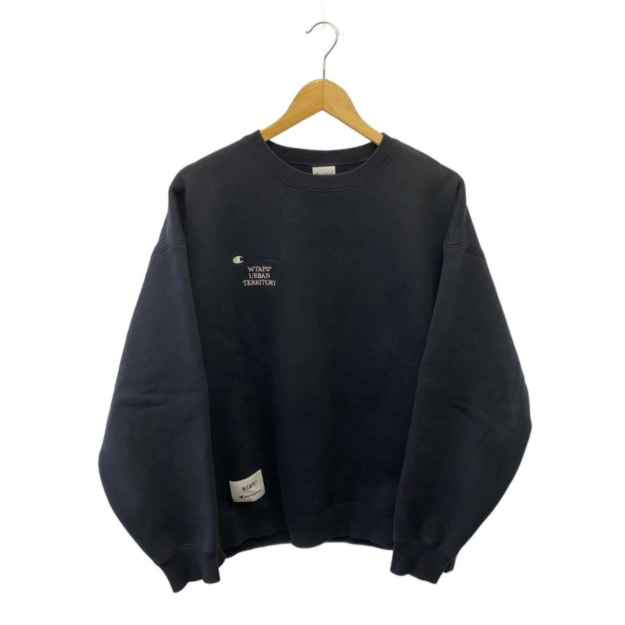 Champion◇×WTAPS/URBAN TERRITORY SWEAT SHIRT/スウェット/L/コットン