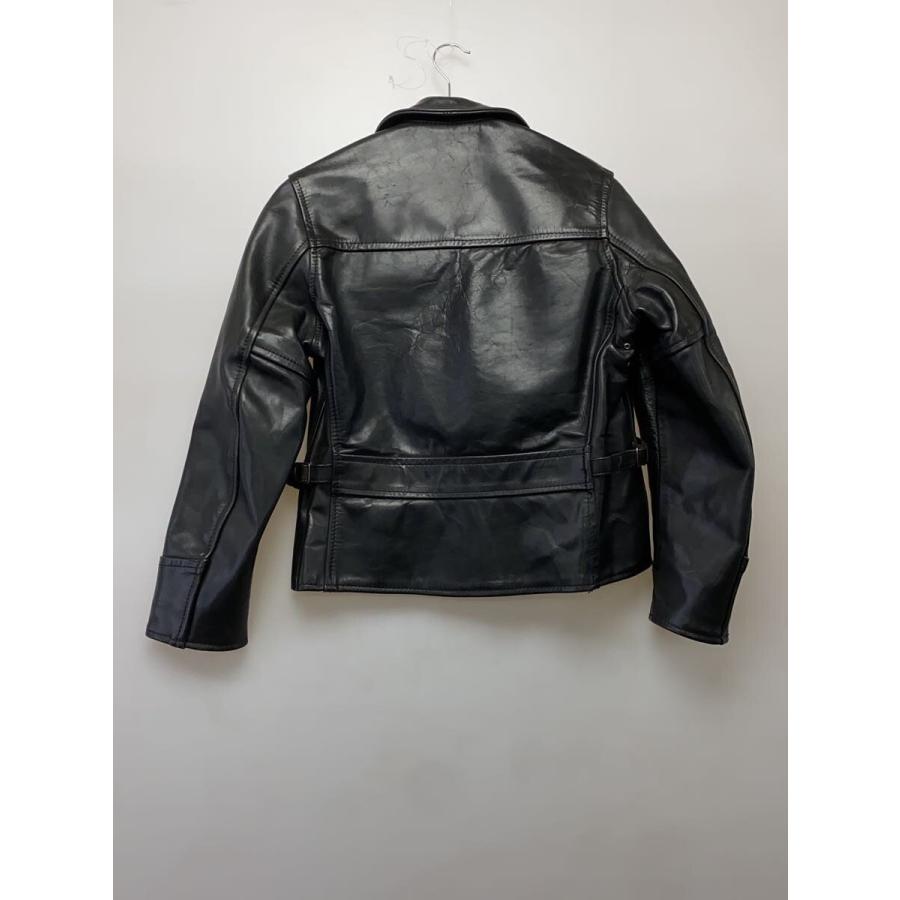 AERO Leatherハイウェイマン シングルライダース 34 AERO LEATHER◇HIGHWAYMAN/ハイウェイマン/シングルライダース