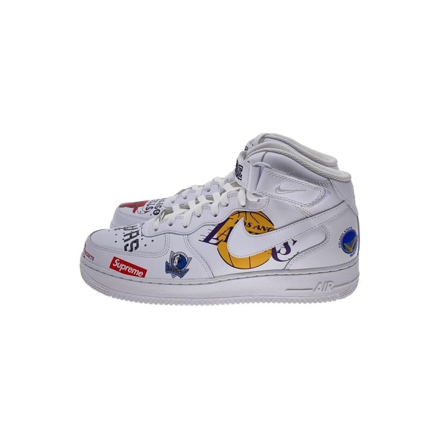 NIKE◇18AW/×SUPREME/×NBA/AIR FORCE 1 MID 07/29cm/AQ8017-100 