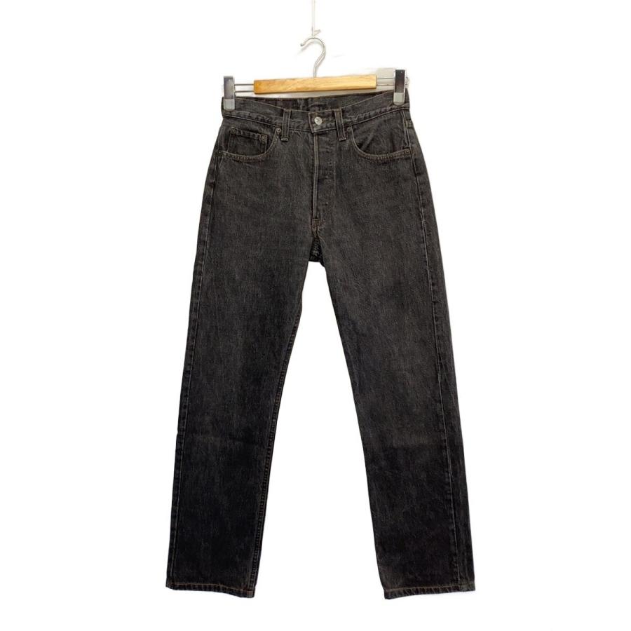 Levi's◇90s/501/先染めブラック/MADE IN USA/ボタン裏653/29/501-0658