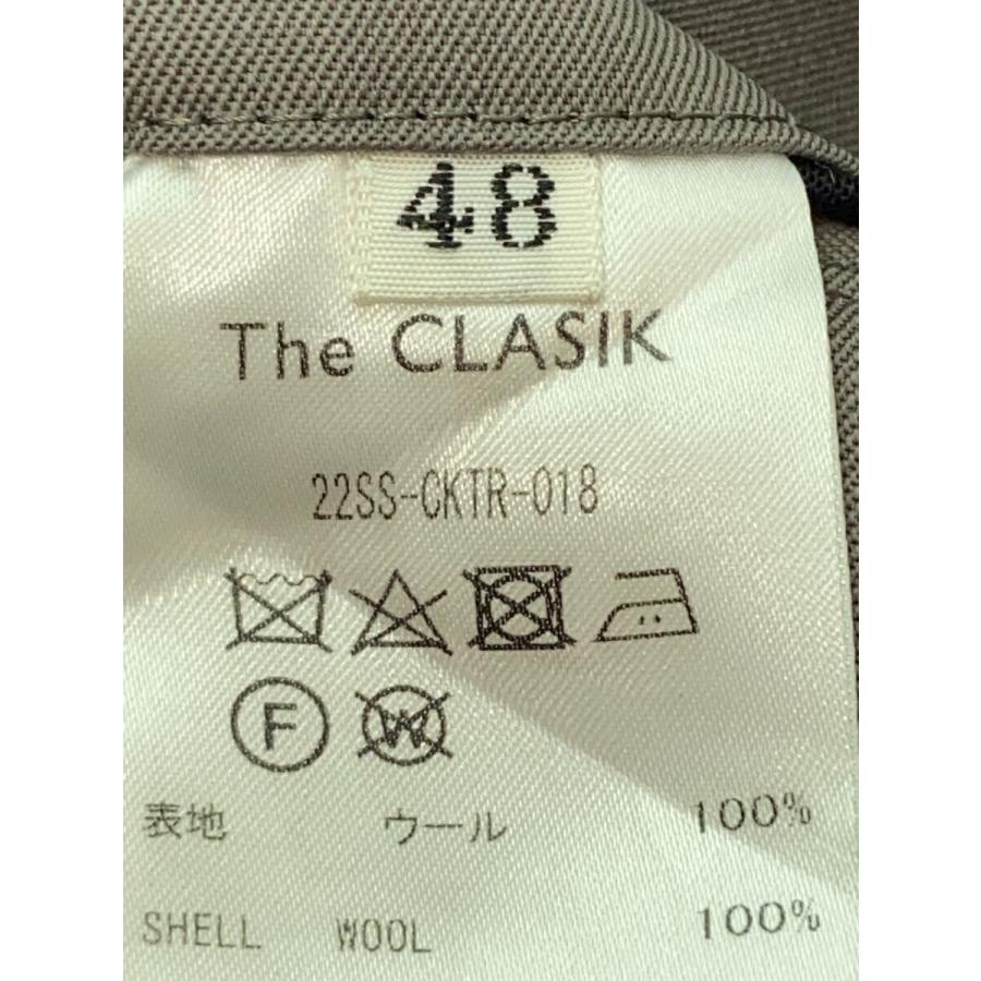 The CLASIK◇GURKHA TROUSER/スラックスパンツ/48/ウール/GRY/22ss