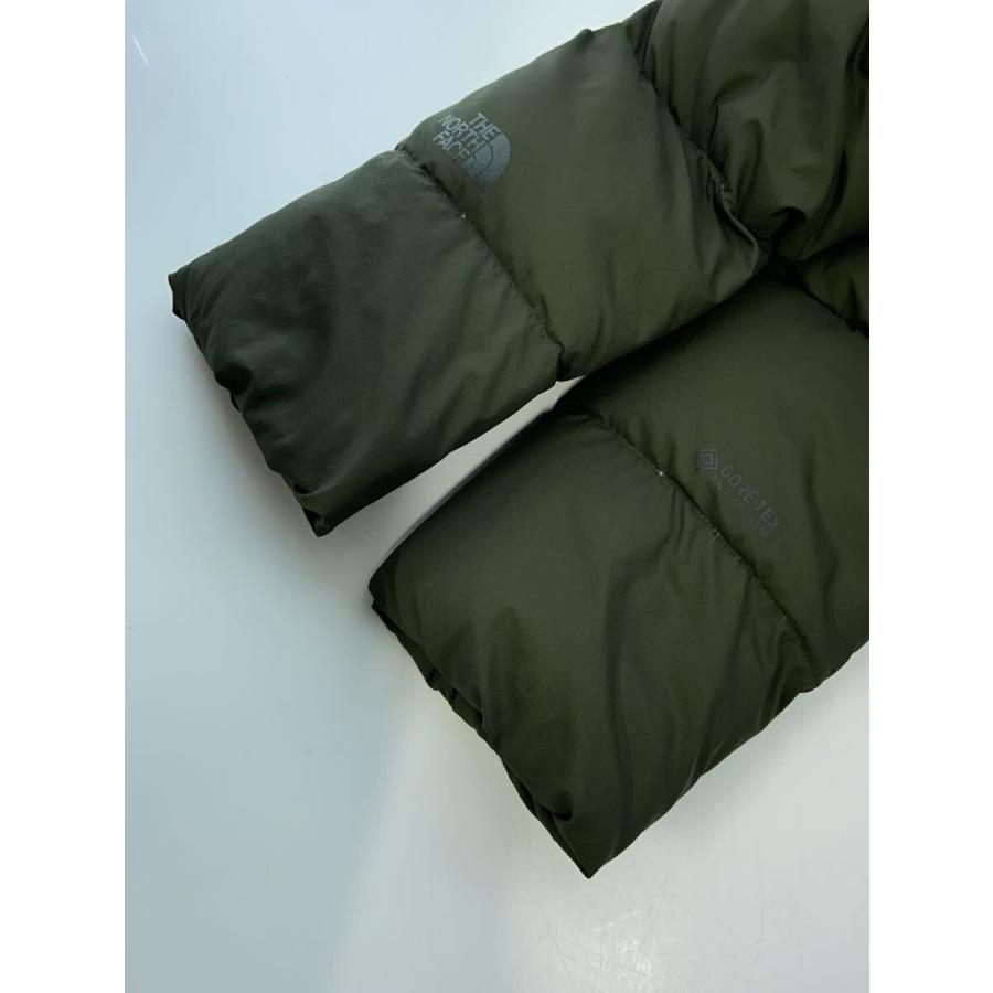 THE NORTH FACE / ウインドストッパーダウンシエルコート/S/ナイロン/KHK/無地 THE NORTH FACE◇ウインドストッパーダウンシエルコート/S/ナイロン