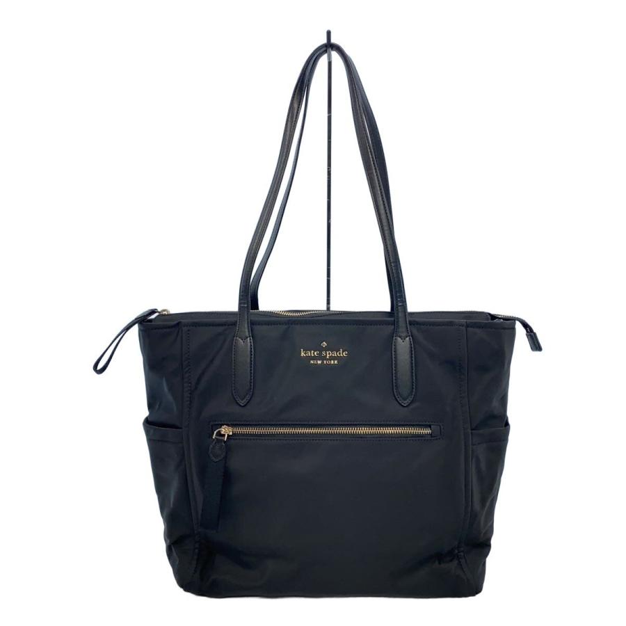 新品未使用　kate spade new york ビッグトート kate spade new york◇トートバッグ/ナイロン/BLK/WKR00562 : セカンド