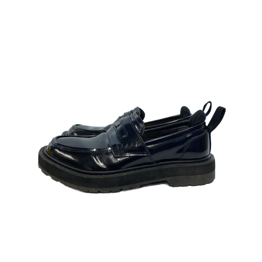 Onitsuka Tiger◇TIGER LOAFER/25cm/BLK/F130325/履きジワ有
