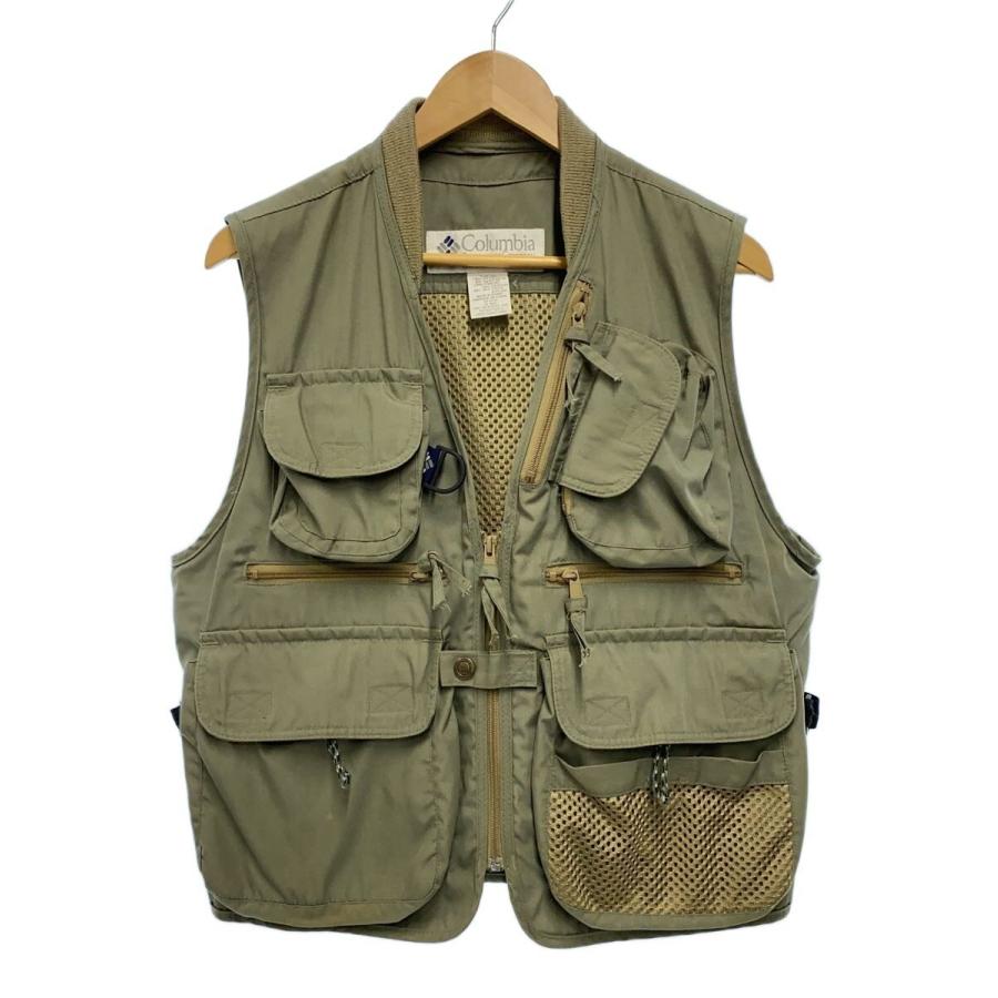 70s Columbia フィッシングベスト Lサイズ オリーブグリーン 70s Columbia フィッシングベスト Lサイズ オリーブグリーン 【公式通販】