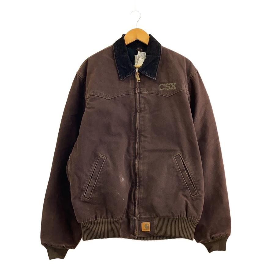 carhartt サンタフェジャケット L Carhartt◇00s/サンタフェジャケット/L/コットン/BRW/フロント・袖