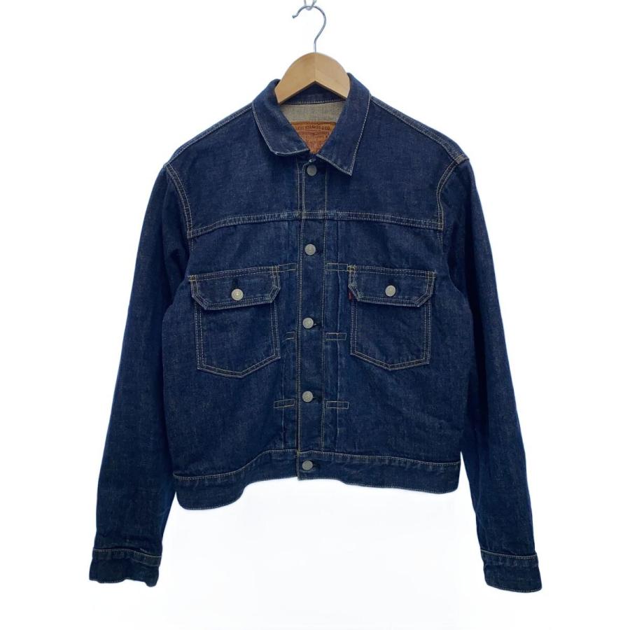 Levi's◇97年製/ボタン裏J22/日本製/Gジャン/40/コットン/NVY/71507-XX