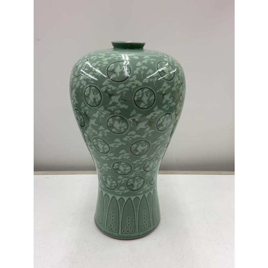 高麗青磁/炊堂/鶴/壷・花瓶/GRN : セカンドストリートYahoo!店 高麗青磁/炊堂/鶴/壷・花瓶/GRN : セカンドストリートYahoo!店