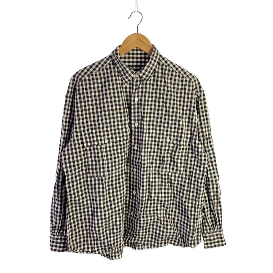 Porter Classic / 長袖シャツ/L/コットン/NVY/ギンガムCK Porter Classic◇長袖シャツ/L/コットン/NVY/ギンガムCK PORTER