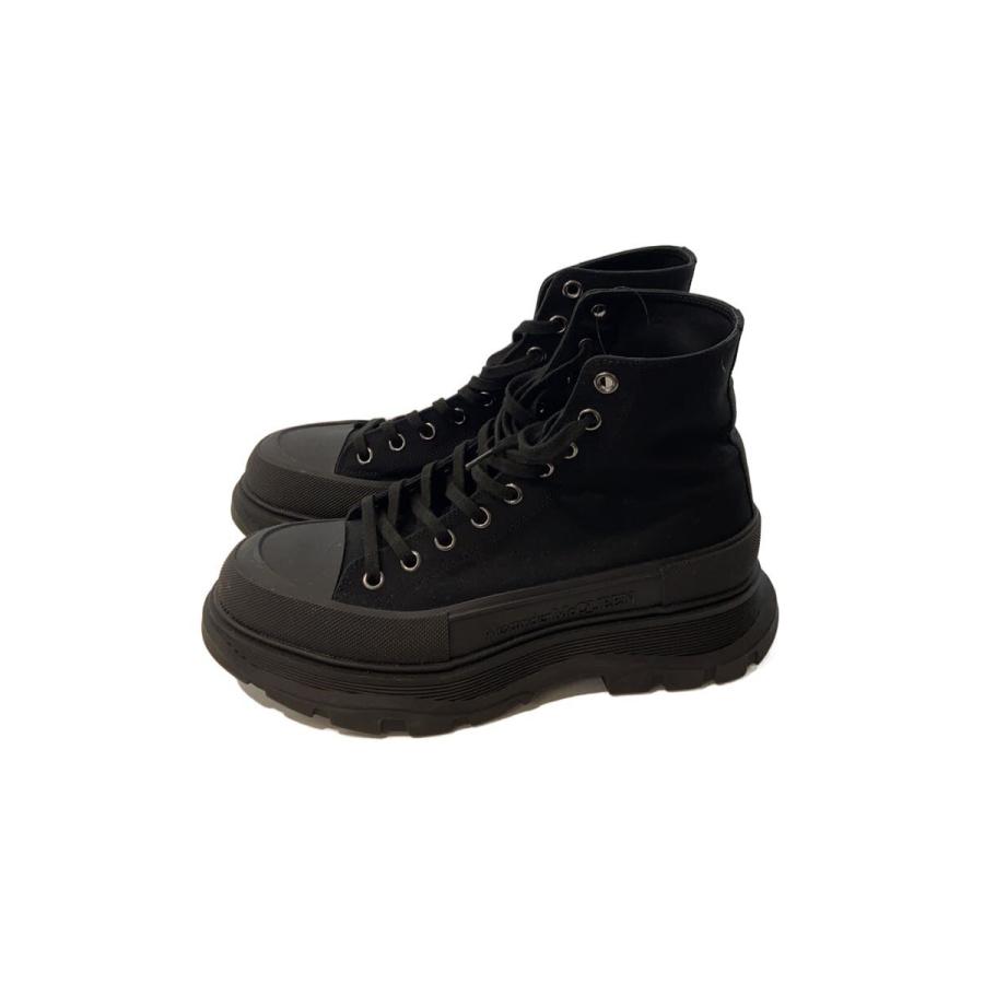 Alexander McQueen◇ハイカットスニーカー/44/BLK/キャンバス