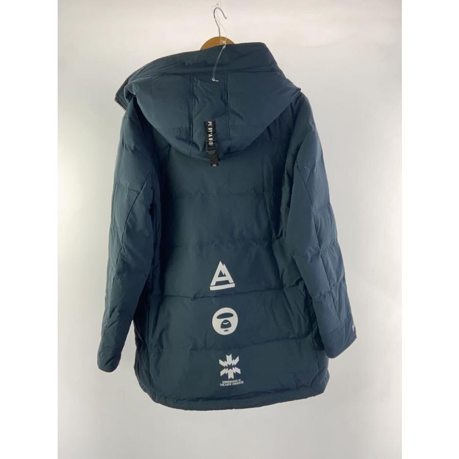 AAPE BY A BATHING APE ダウンジャケット XL AAPE BY A BATHING APE◇ダウンジャケット/XL/ナイロン/NVY