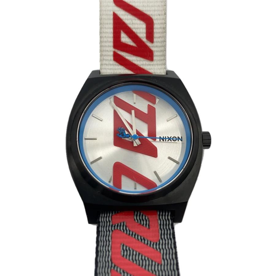 NIXON◇Santa Cruz Time Teller/アナログ/ナイロン/SLV/マルチカラー