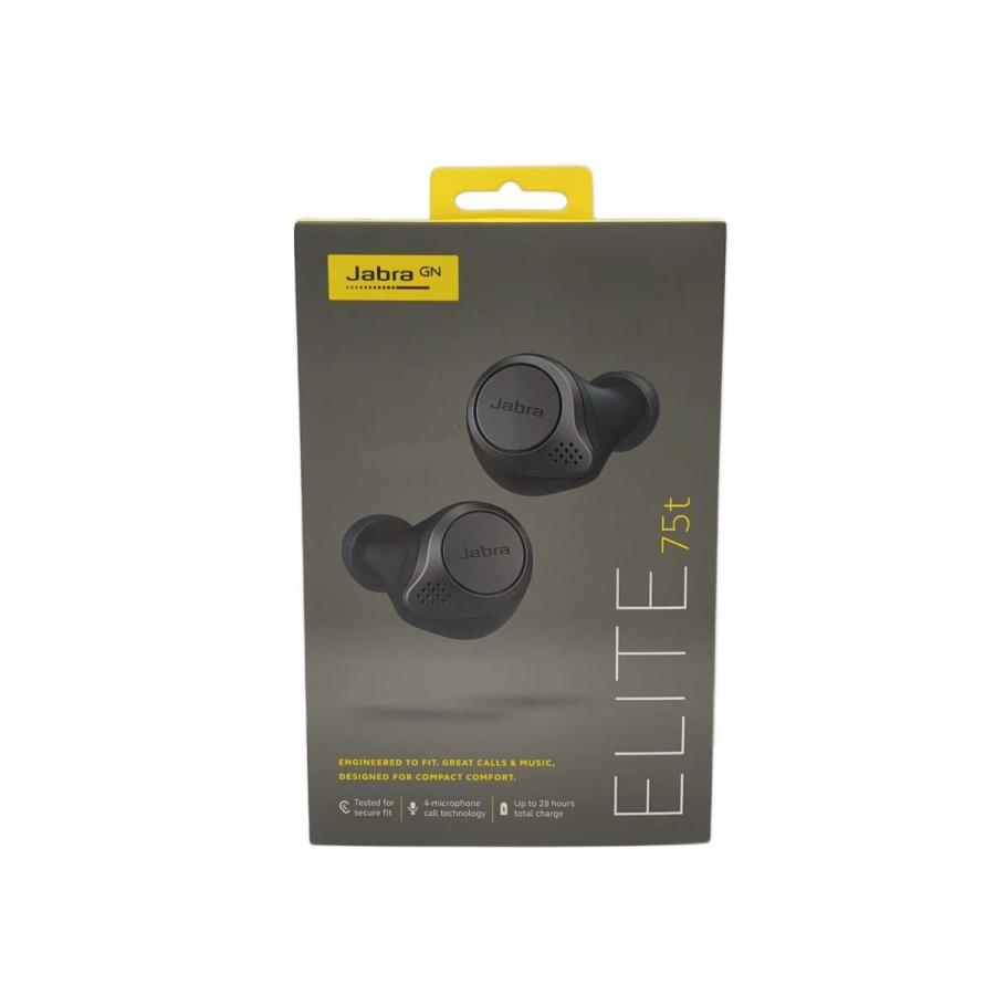 Jabra◇イヤホン・ヘッドホン Elite 75t [Titanium Black] : セカンド